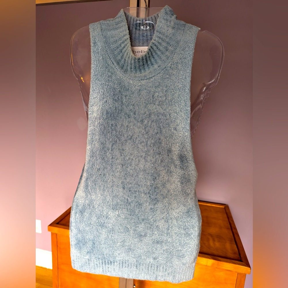 Bebe Moda Sleeveless Turtleneck